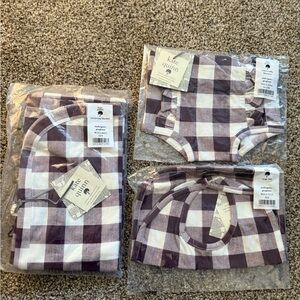 Quinn Mahogany Gingham Set